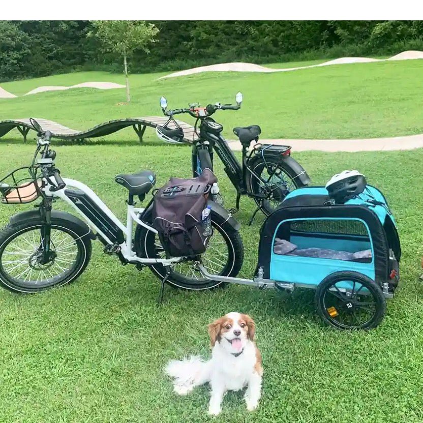 MAGICYCLE Cruiser Pro Mid ST Fat Tire Electric Bikes Pearl White 13