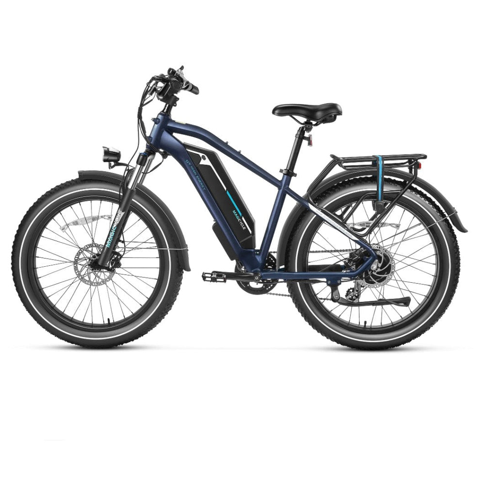 MAGICYCLE Cruiser Pro Mid Step-Over Fat Tire Electric Bikes Midnight Blue 2
