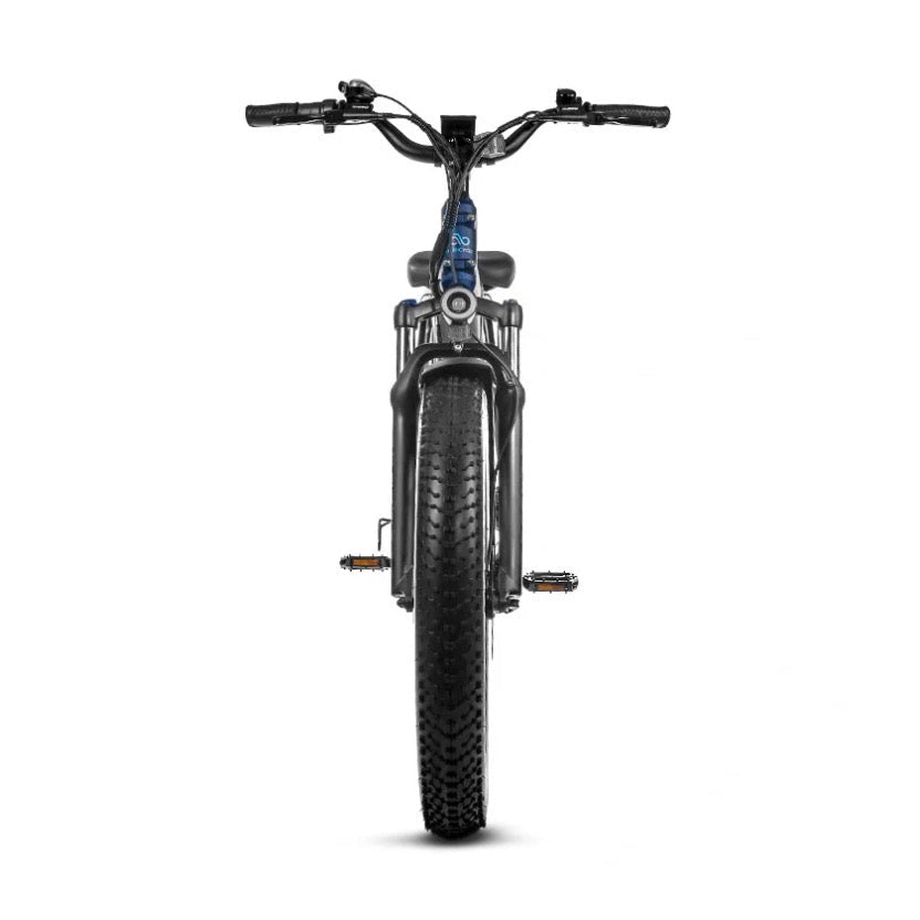 MAGICYCLE Cruiser Pro Mid Step-Over Fat Tire Electric Bikes Midnight Blue 5