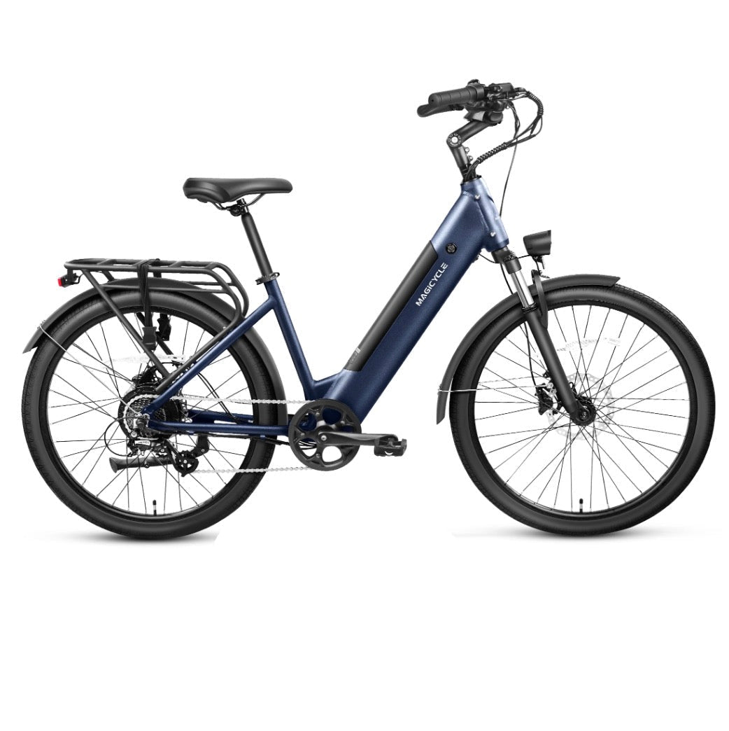 MAGICYCLE CT-1 Commuter Torque Sensor Commuter Electric Bikes Midnight Blue 25