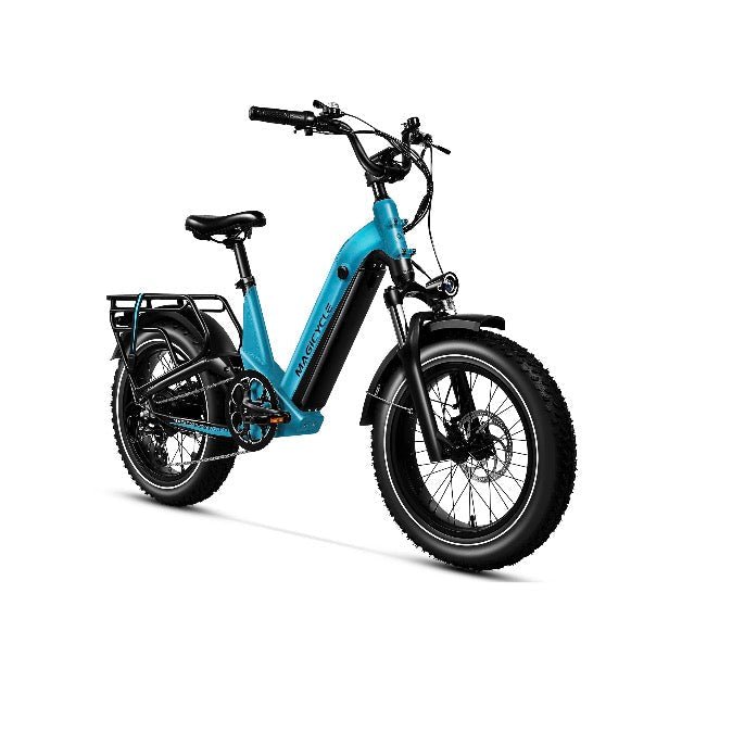 Magicycle Deer 2.0 ST Full Suspension Fat Tire Electric Bikes Dawn Yellow 8