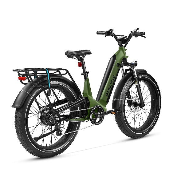 Magicycle Deer 2.0 ST Full Suspension Fat Tire Electric Bikes Dawn Yellow 15