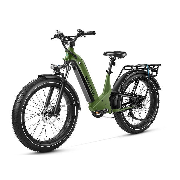 Magicycle Deer 2.0 ST Full Suspension Fat Tire Electric Bikes Dawn Yellow 13