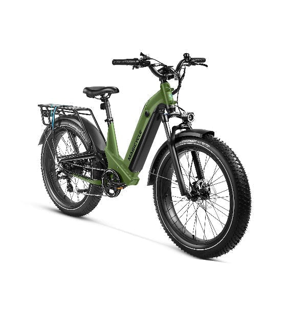 Magicycle Deer 2.0 ST Full Suspension Fat Tire Electric Bikes Dawn Yellow 12
