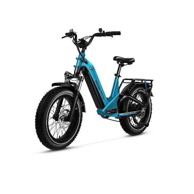 Magicycle Deer 2.0 ST Full Suspension Fat Tire Electric Bikes Dawn Yellow 6