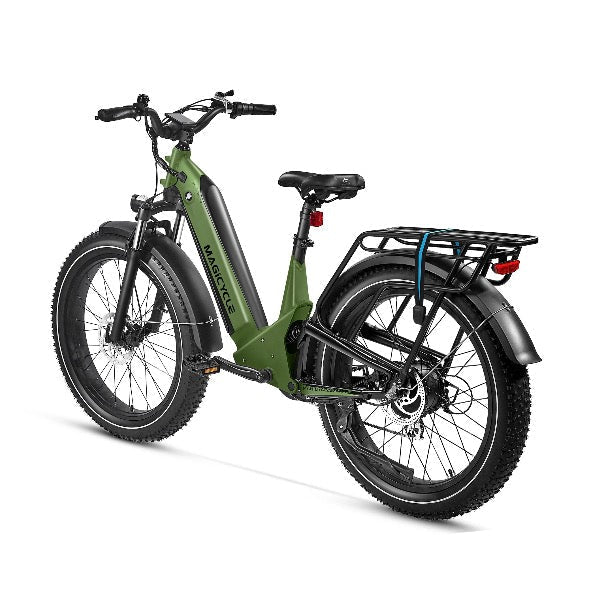 Magicycle Deer 2.0 ST Full Suspension Fat Tire Electric Bikes Dawn Yellow 16