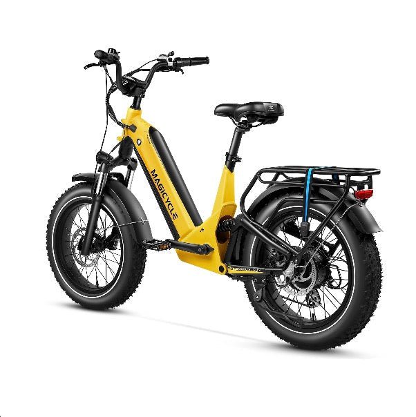 Magicycle Deer 2.0 ST Full Suspension Fat Tire Electric Bikes Dawn Yellow 26