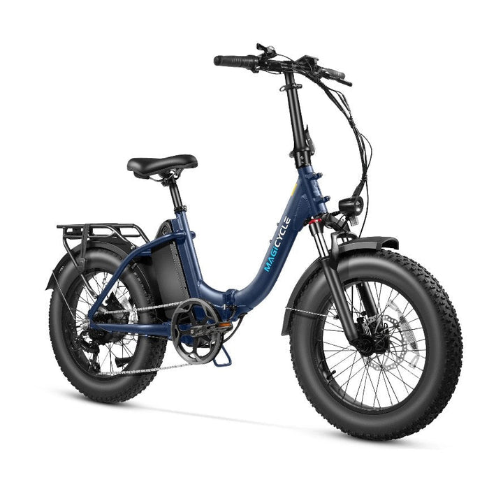 MAGICYCLE Jaguarundi 2.0 Folding ST Step-Thru Electric Bikes Pearl White 7