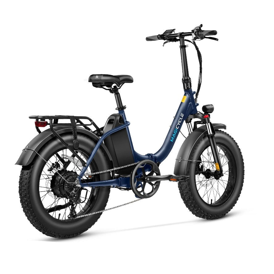 MAGICYCLE Jaguarundi 2.0 Folding ST Step-Thru Electric Bikes Pearl White 6