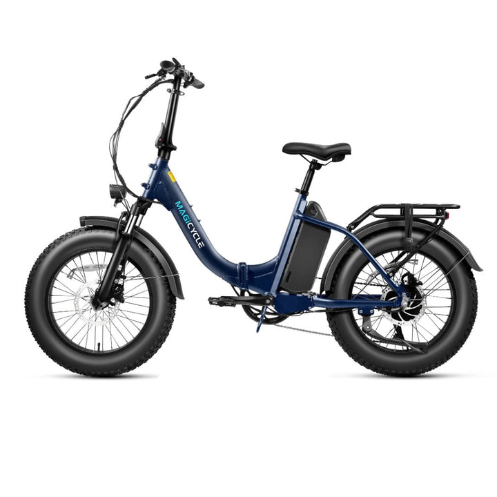 MAGICYCLE Jaguarundi 2.0 Folding ST Step-Thru Electric Bikes Pearl White 5