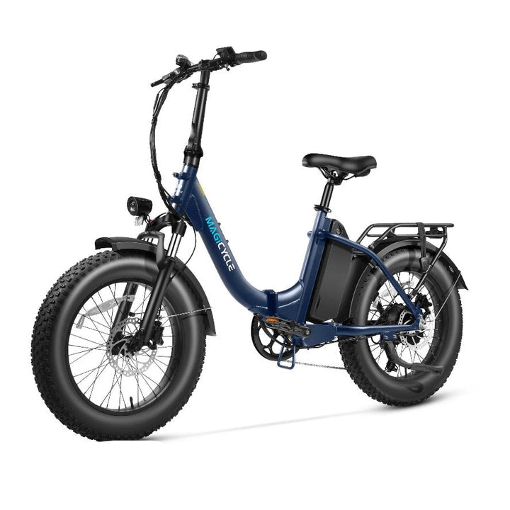 MAGICYCLE Jaguarundi 2.0 Folding ST Step-Thru Electric Bikes Pearl White 3