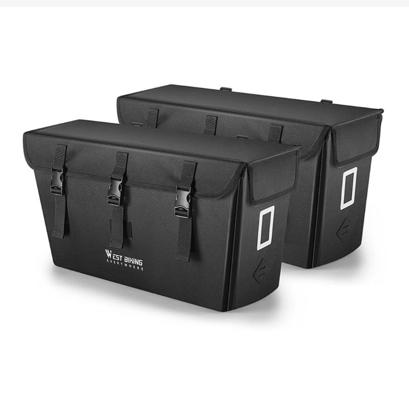 MAGICYCLE Large Cargo Pannier Bags 46L Bike Racks for Vehicles 1