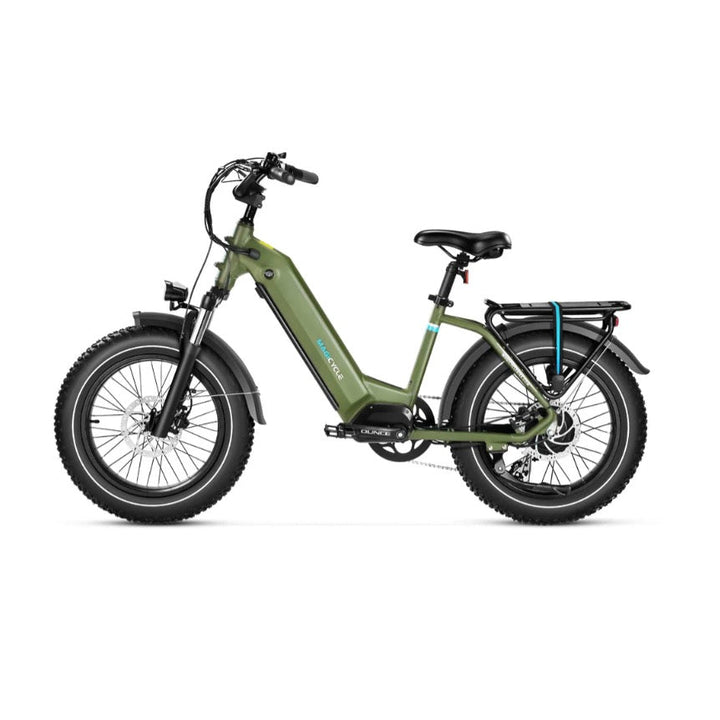 MAGICYCLE Ocelot Pro 2.0 Torque Sensor Fat Tire Electric Bikes Army Green 25