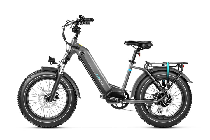 MAGICYCLE Ocelot Pro 2.0 Torque Sensor Fat Tire Electric Bikes Maroon 7