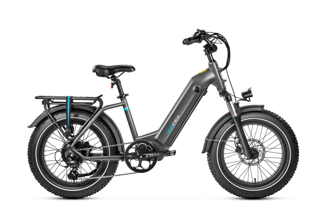 MAGICYCLE Ocelot Pro 2.0 Torque Sensor Fat Tire Electric Bikes Maroon 11