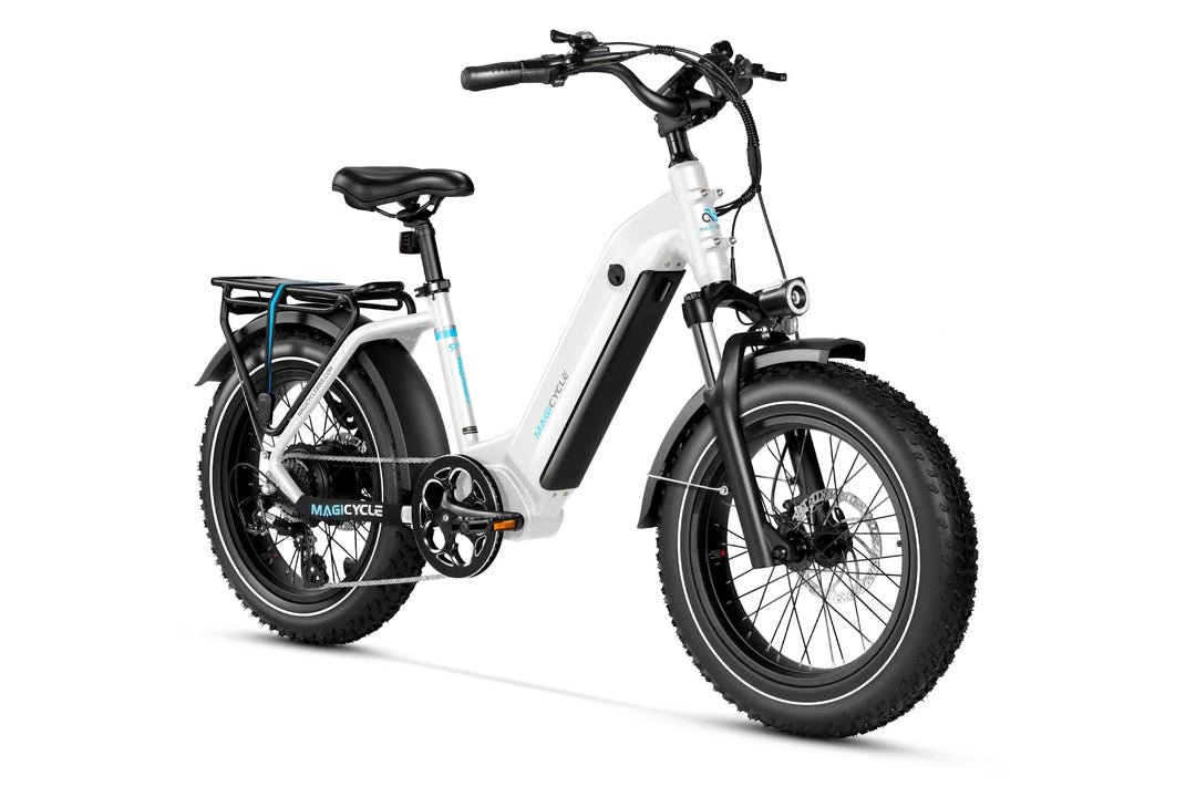 MAGICYCLE Ocelot Pro 2.0 Torque Sensor Fat Tire Electric Bikes Maroon 19