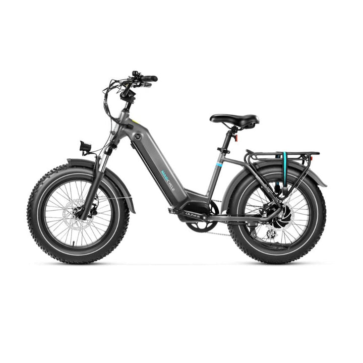 MAGICYCLE Ocelot Pro 2.0 Torque Sensor Fat Tire Electric Bikes Space Gray 27