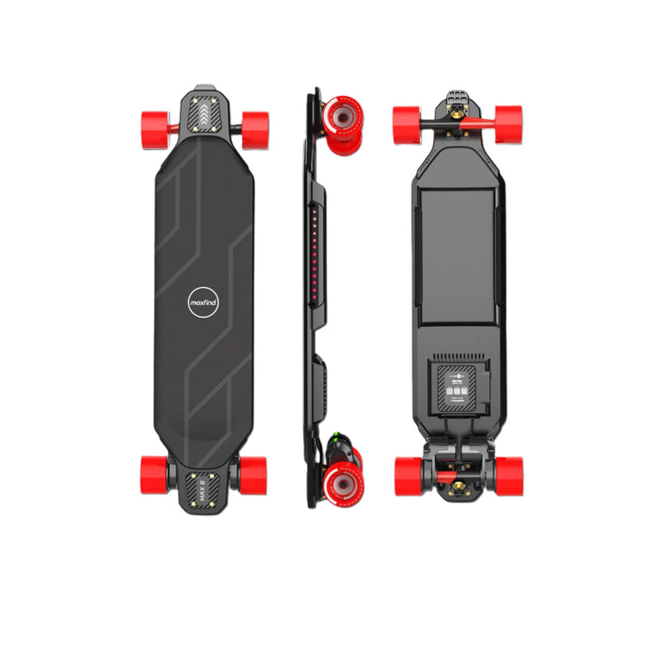 MAXFIND CYBER MAX| High Performance, Flexible Deck, RGB E-Skateboard Electric Skateboards MAX6 (90mm PU Wheels) 2
