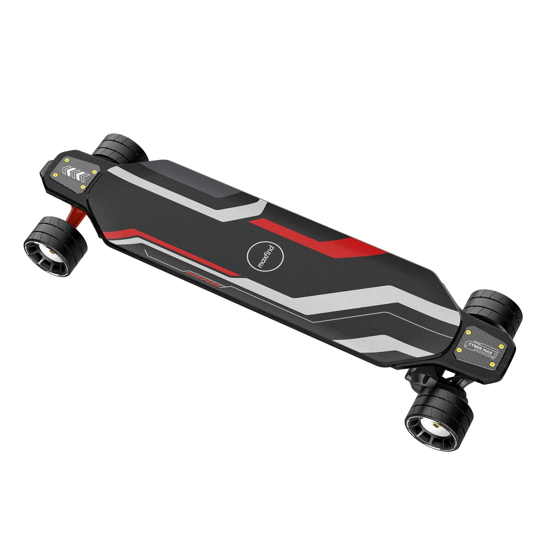MAXFIND CYBER MAX| High Performance, Flexible Deck, RGB E-Skateboard Electric Skateboards CYBER MAX X (107mm Spacewheels) 25