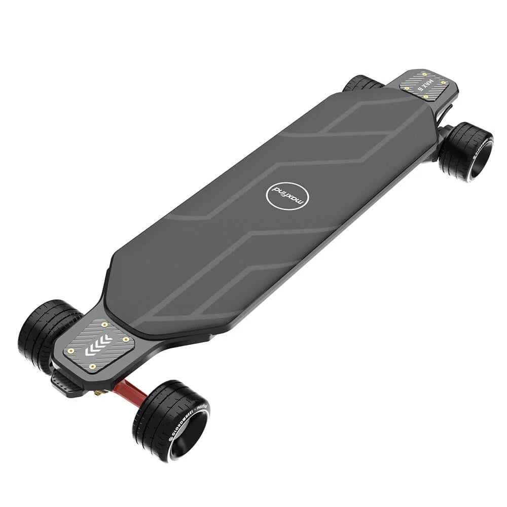 MAXFIND CYBER MAX| High Performance, Flexible Deck, RGB E-Skateboard Electric Skateboards CYBER MAX X (107mm Spacewheels) 6