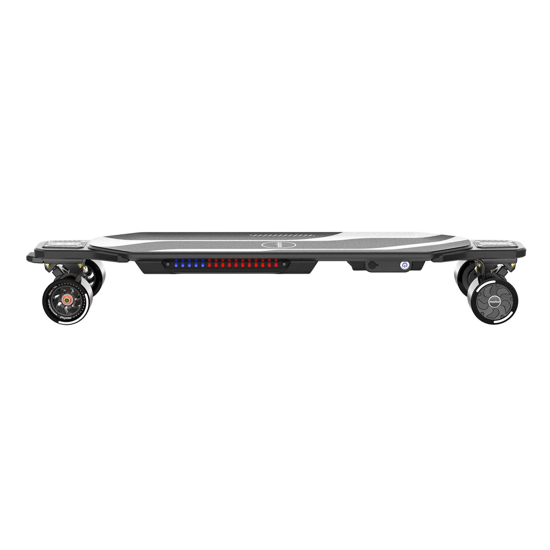 MAXFIND CYBER MAX| High Performance, Flexible Deck, RGB E-Skateboard Electric Skateboards CYBER MAX X (107mm Spacewheels) 19