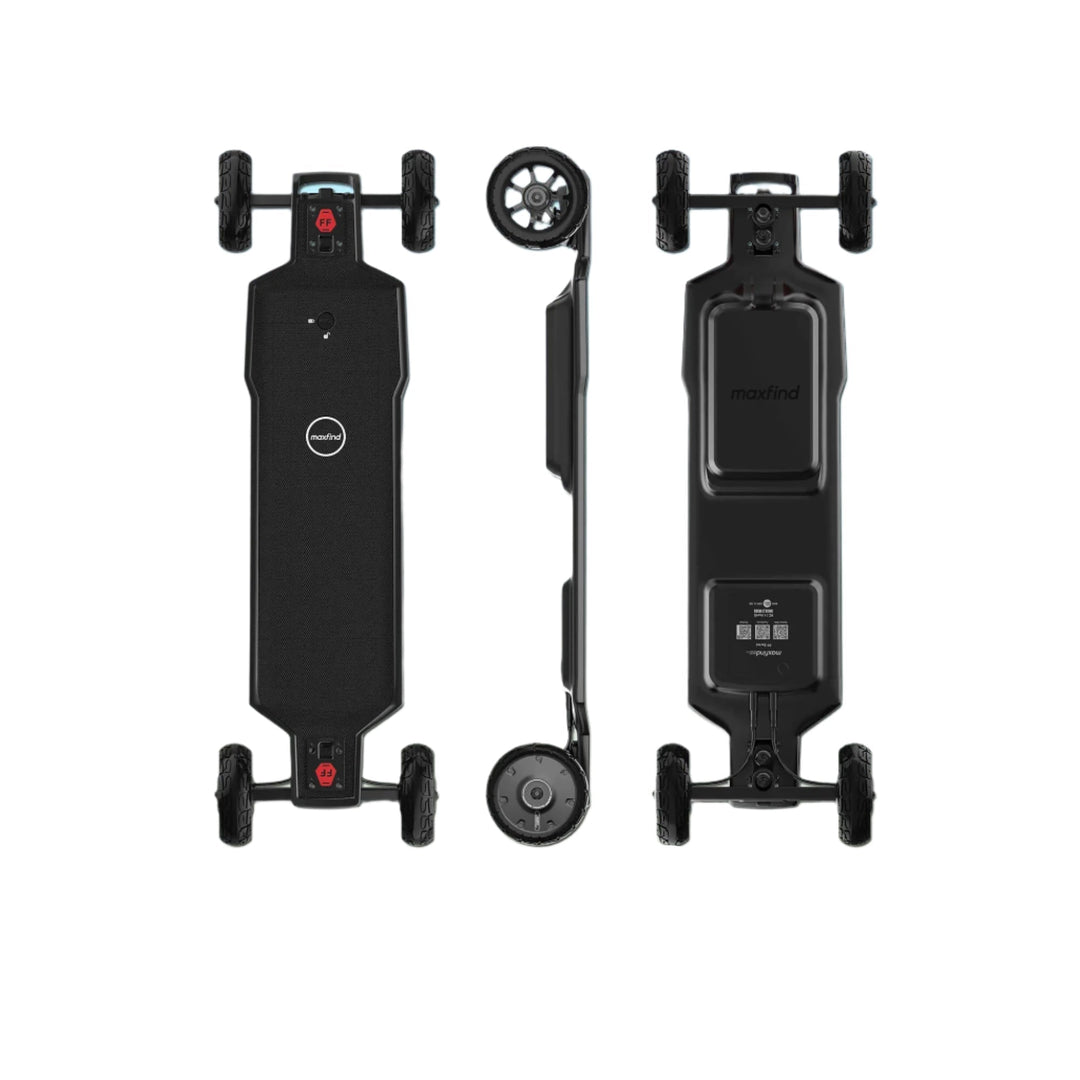 MAXFIND FF AT| 3000W Dual Hub Motors All-Terrain E-Skateboard MAXFIND Electric Longboards 17Miles / 28Km (Standard Range) 1