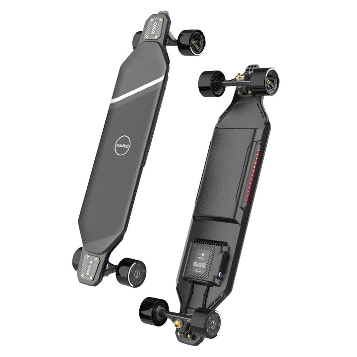 MAXFIND MAX5S| 24 MPH, 15 Mile Range, Dual 650W Motors E-Skateboard MAXFIND Electric Skateboards 3