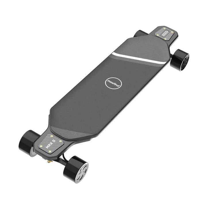 MAXFIND MAX5S| 24 MPH, 15 Mile Range, Dual 650W Motors E-Skateboard MAXFIND Electric Skateboards 4