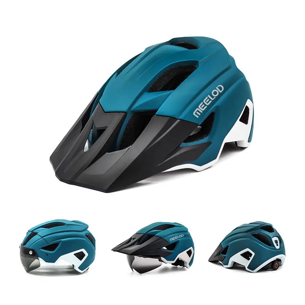 MEELOD Adjustable Helmet Accessories Blue White 11