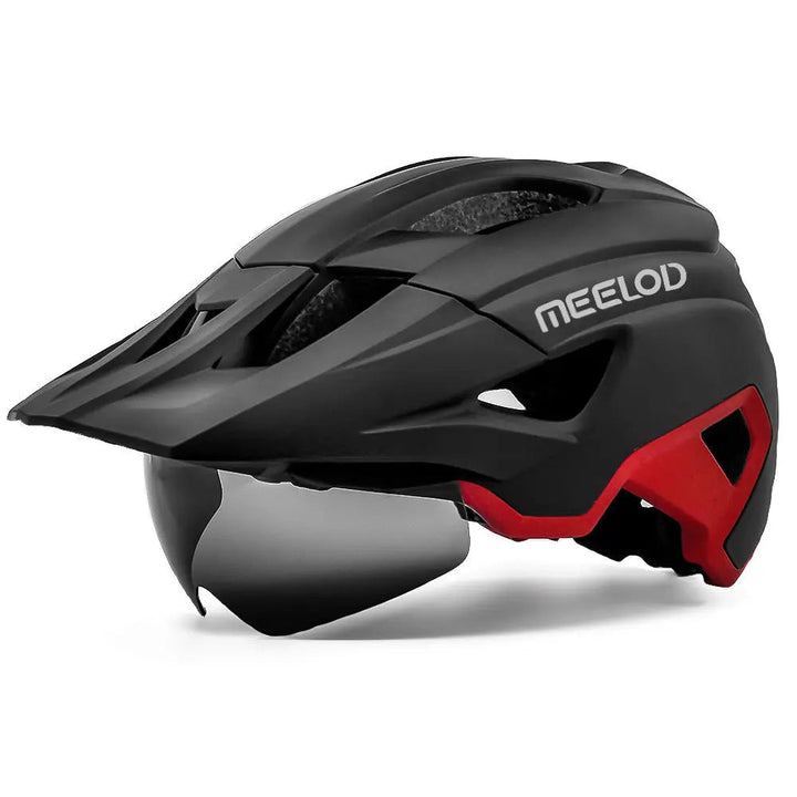 MEELOD Adjustable Helmet Accessories Black Red 1