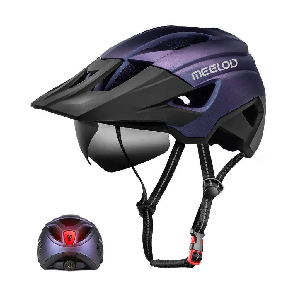 MEELOD Adjustable Helmet Accessories Blue White 6