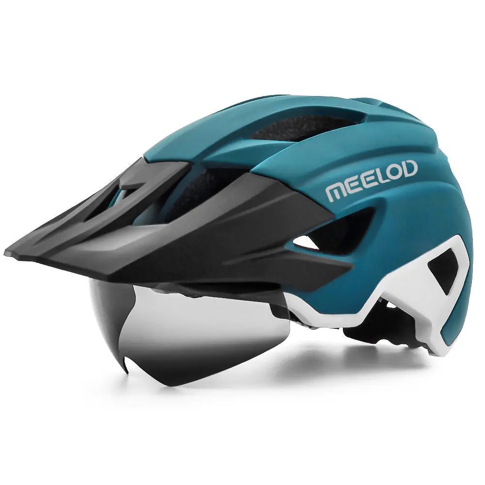 MEELOD Adjustable Helmet Accessories Blue White 5