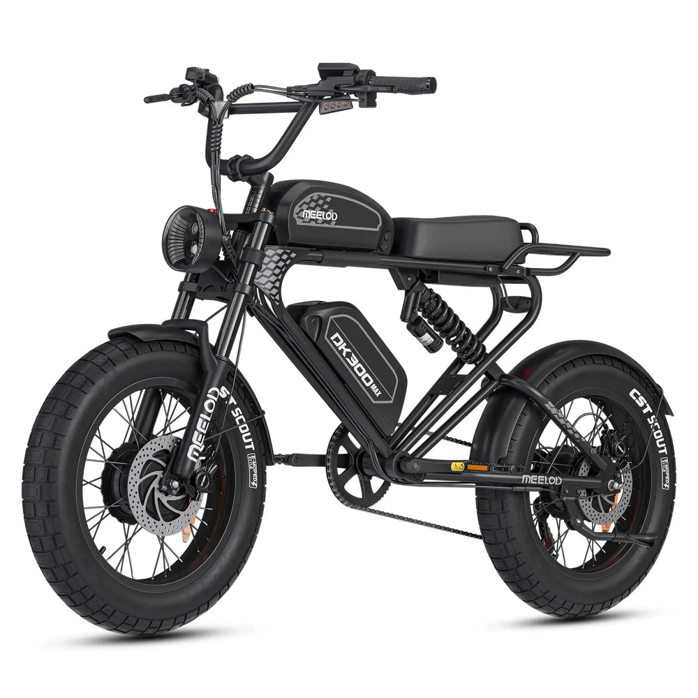 MEELOD DK300 MAX Dual Motor, GPS Anti Theft E-Bike Moped-Style Electric Bikes 2