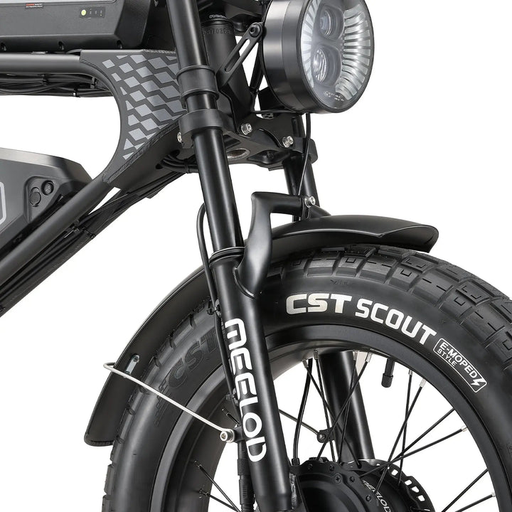 MEELOD DK300 MAX Dual Motor, GPS Anti Theft E-Bike Moped-Style Electric Bikes 6