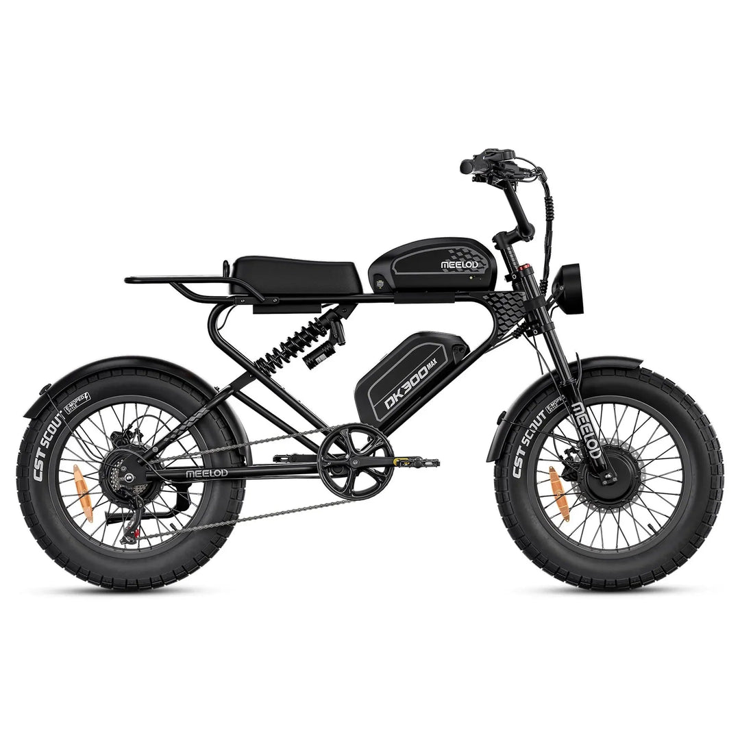 MEELOD DK300 MAX Dual Motor, GPS Anti Theft E-Bike Moped-Style Electric Bikes 3