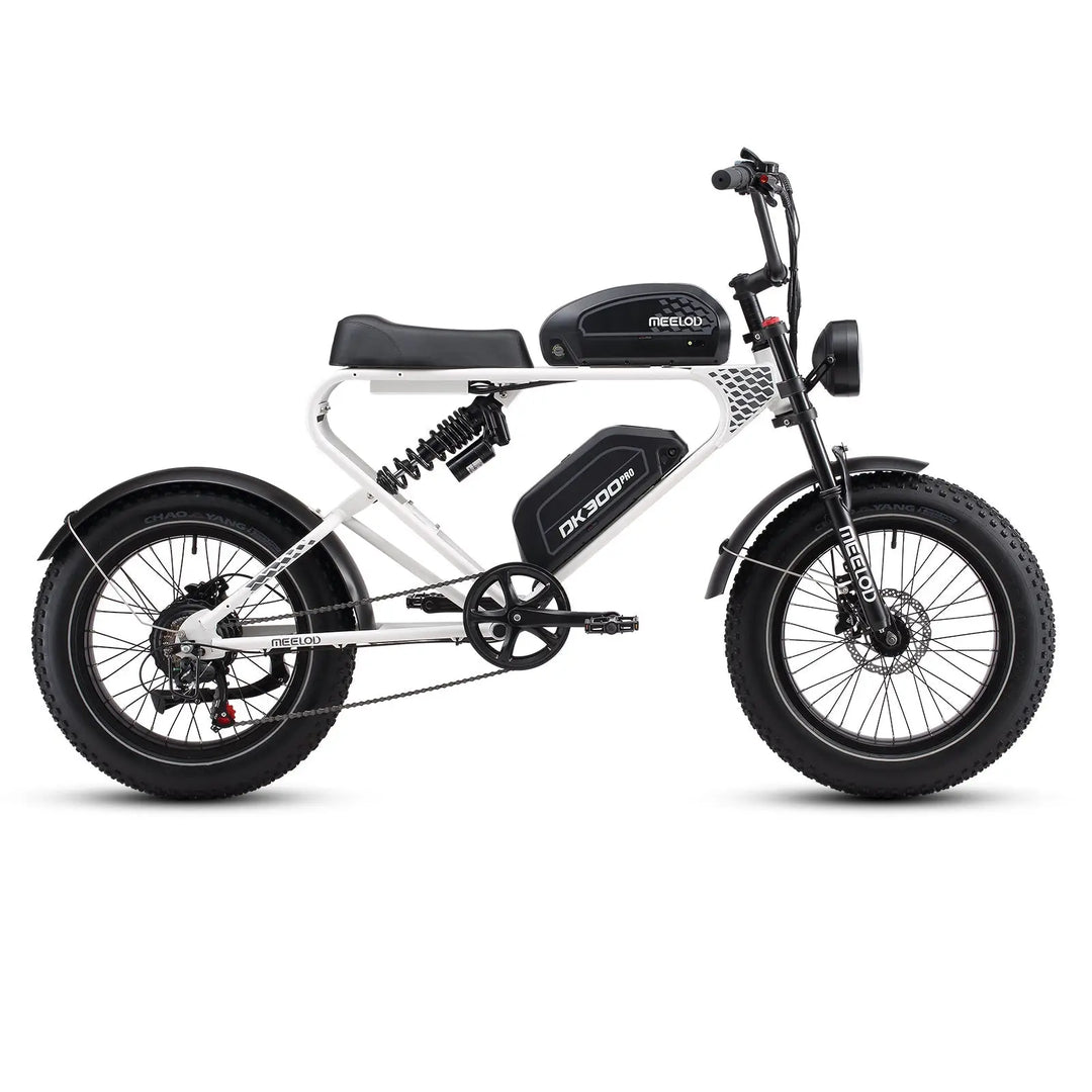 MEELOD DK300PRO Dual Battery Moped Style E-Bike