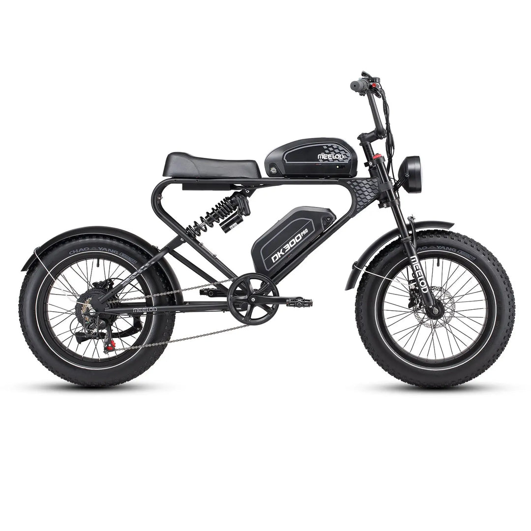 MEELOD DK300PRO Dual Battery Moped Style E-Bike