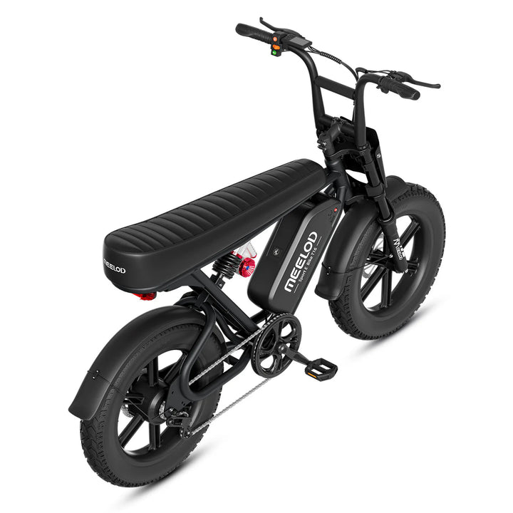 MEELOD T16 Moped Style E-Bike Moped-Style Electric Bikes Gray 12