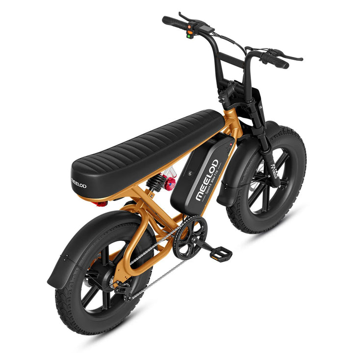 MEELOD T16 Moped Style E-Bike Moped-Style Electric Bikes Gray 11