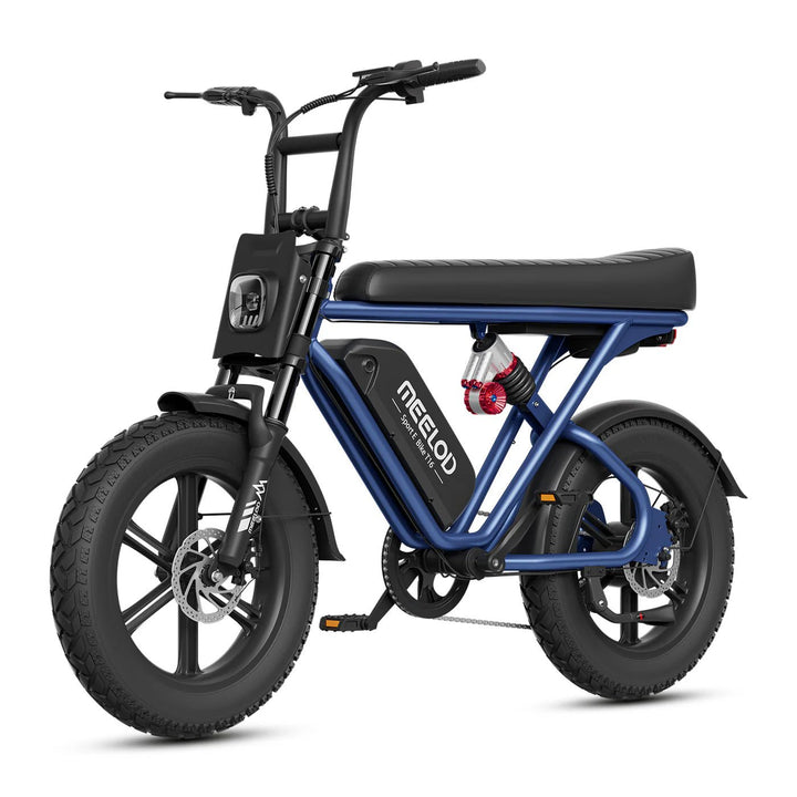 MEELOD T16 Moped Style E-Bike Moped-Style Electric Bikes Gray 15