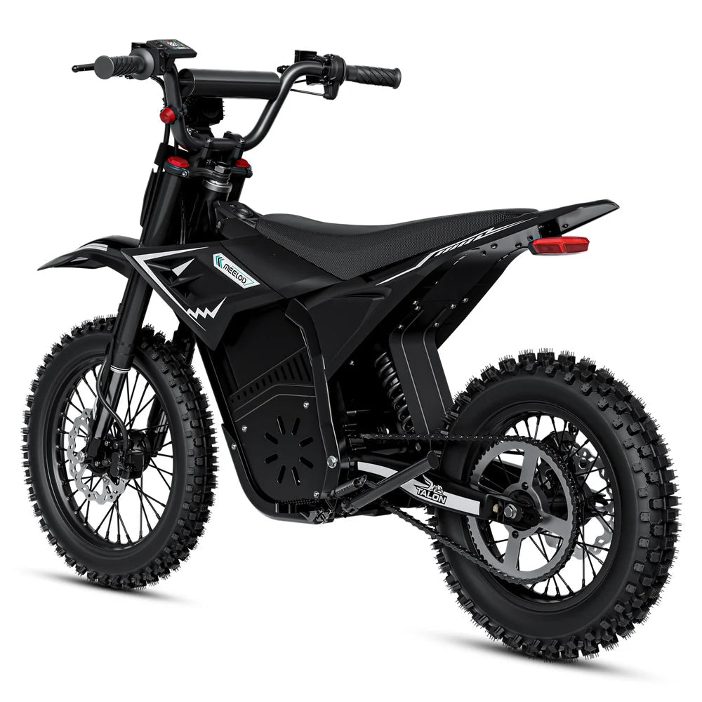 MEELOD TALON Advanced Suspension System Ebike Moped-Style Electric Bikes Black 10