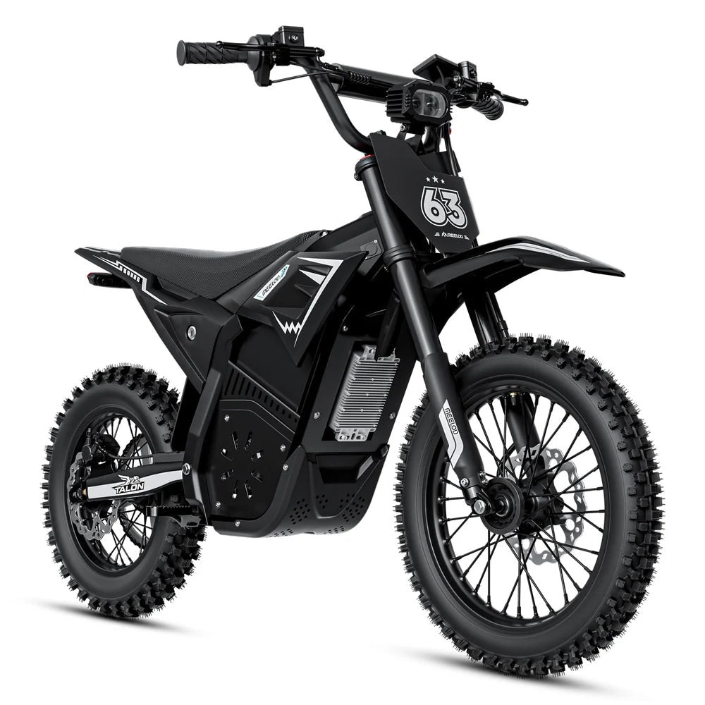 MEELOD TALON Advanced Suspension System Ebike Moped-Style Electric Bikes Black 2