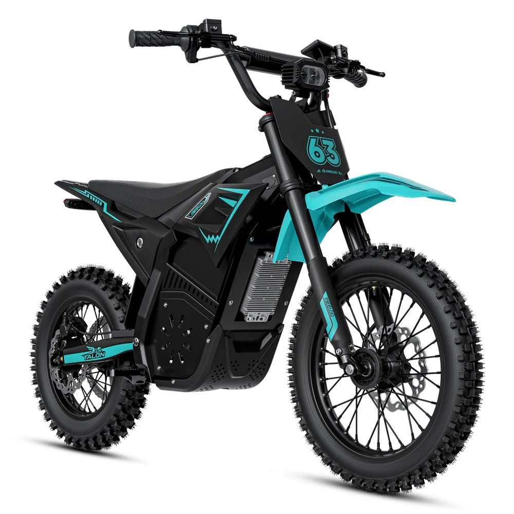 MEELOD TALON Advanced Suspension System Ebike Moped-Style Electric Bikes Green 1