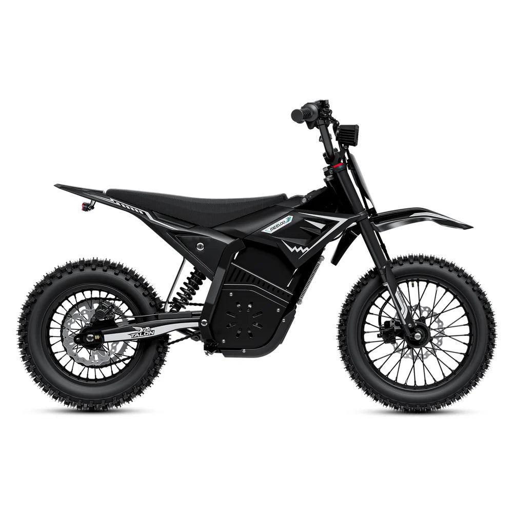 MEELOD TALON Advanced Suspension System Ebike Moped-Style Electric Bikes Black 4