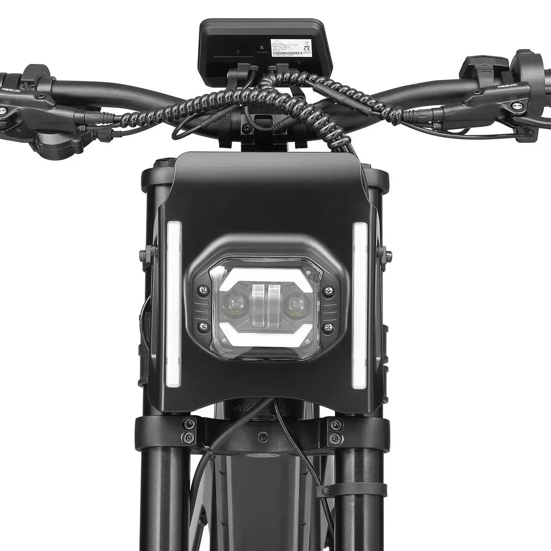 MEELOD XT600DL Dual Motor Moped Style E-Bike Moped-Style Electric Bikes 6