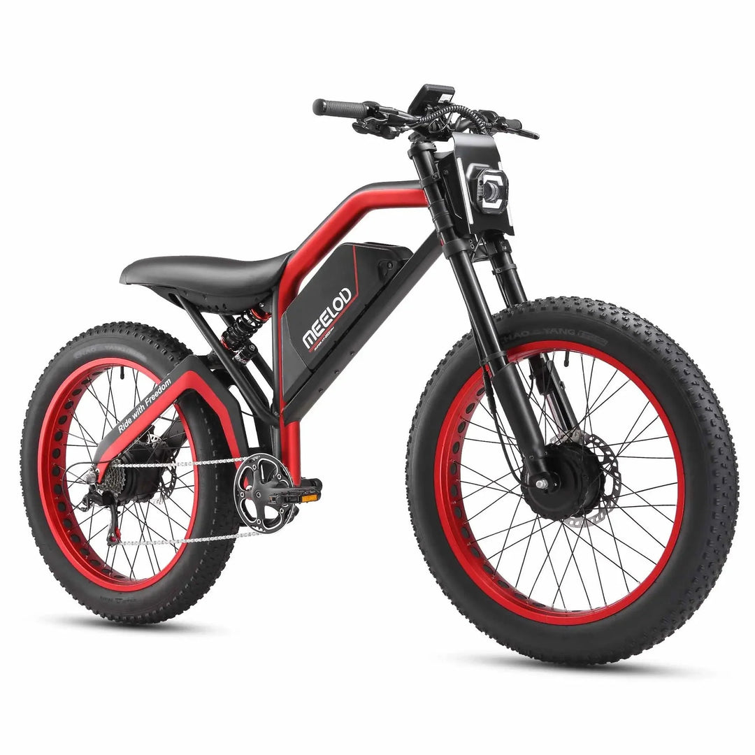 MEELOD XT600DL Dual Motor Moped Style E-Bike Moped-Style Electric Bikes 1