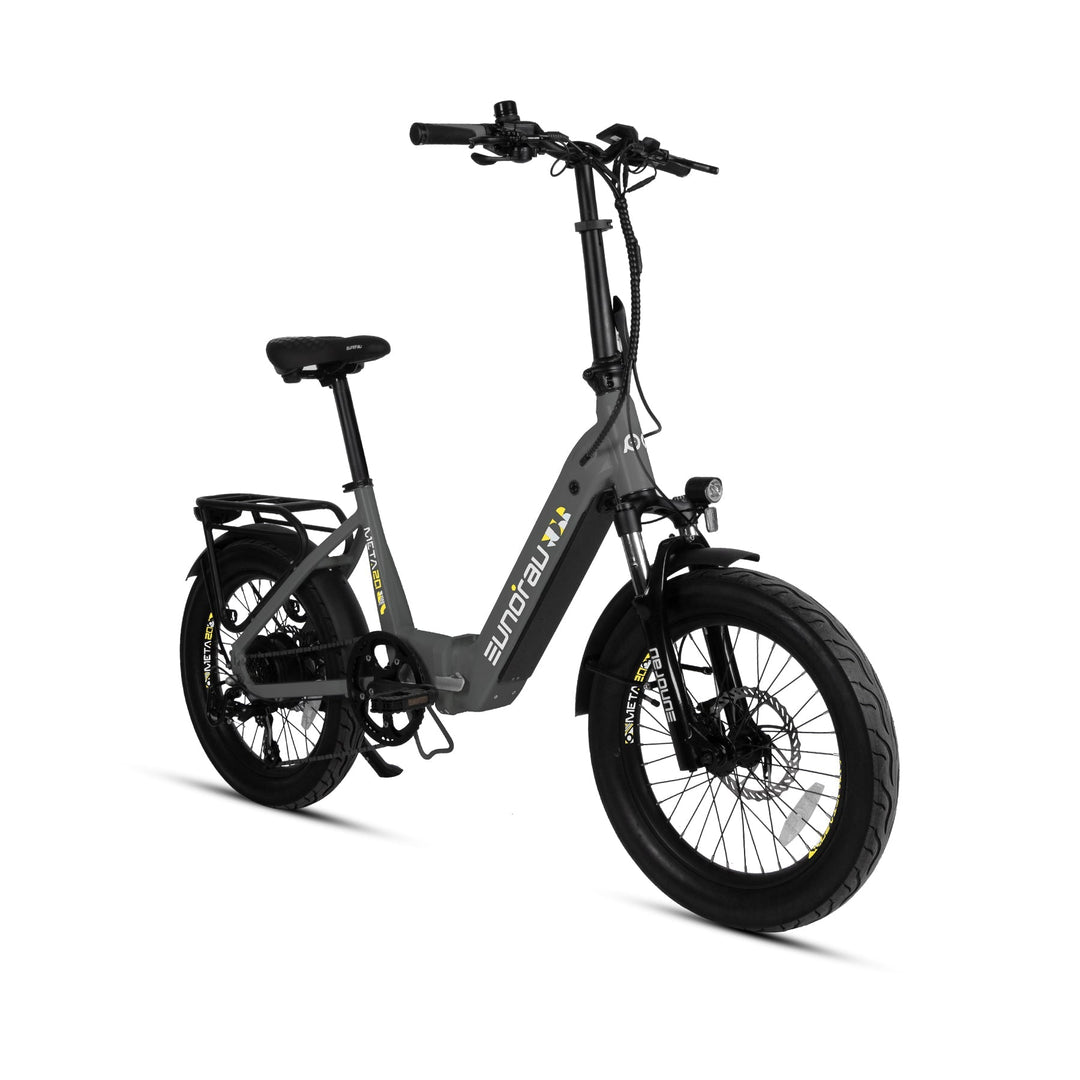META20 1.0 Dual Commuter Foldable Ebike Commuter Electric Bikes Deep Crimson 20