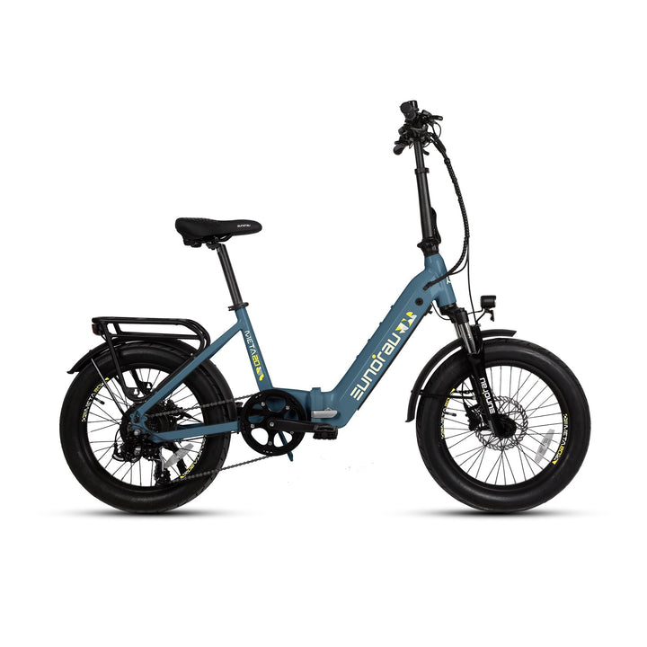 META20 1.0 Dual Commuter Foldable Ebike Commuter Electric Bikes Steel Blue 5