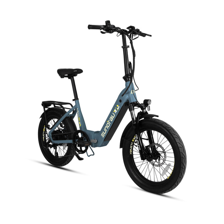 META20 1.0 Dual Commuter Foldable Ebike Commuter Electric Bikes Steel Blue 7