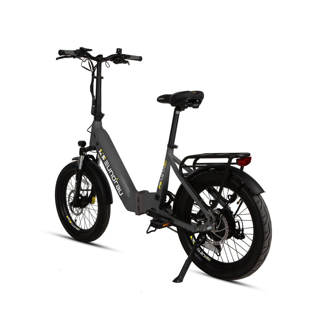 META20 1.0 Dual Commuter Foldable Ebike Commuter Electric Bikes Deep Crimson 19
